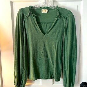 Gorgeous BoHo hippie vibes! Stunning NWOT, nation, LTD long sleeve top XS 💓